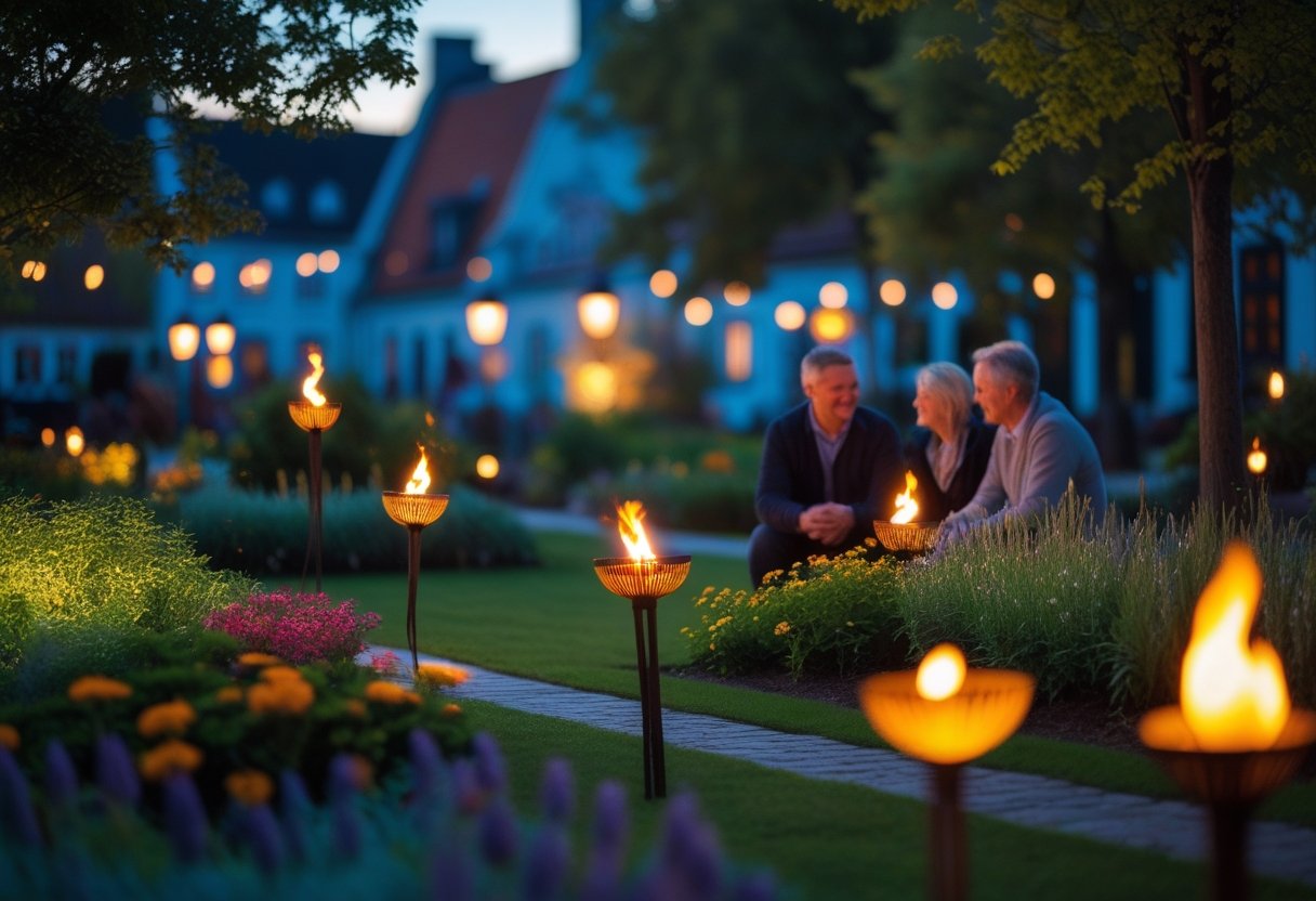 Saadan skaber du stemning med farver og havefakler i Viborg